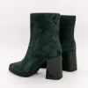 Ghete Dama din piele naturala K11382R DARK GREEN | ADVANCER