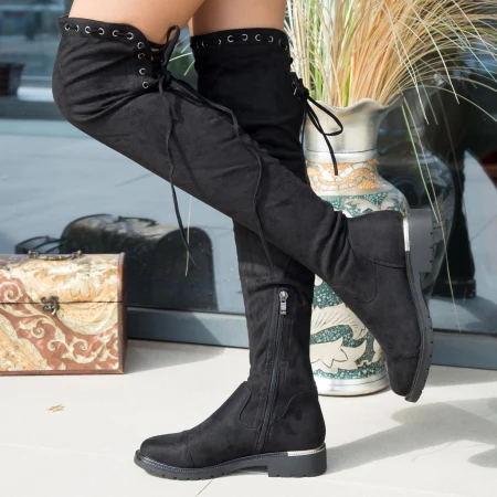 Cizme Dama ZP865 Black Mei