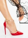 Pantofi Stiletto B-3 RED | MULANKA