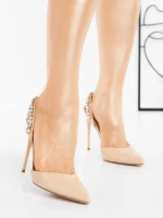 Pantofi Stiletto LD-1149 BEIGE | L.DAY