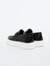 Mocasini Barbati din piele naturala 5NXE36 BLACK | MEI