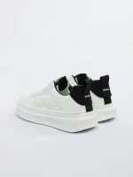 Pantofi Casual Barbati W8007 WHITE-BLACK | MEI