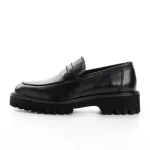 Mocasini Barbati din piele naturala 5NXE21 BLACK | PANTOFUL