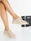 Pantofi Casual Dama 5GZ1 LIGHT BEIGE | MEI