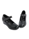 Pantofi cu Platforma 85-12 BLACK | ADVANCER