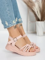 Sandale Dama cu Platforma 3H18 PINK | MEI