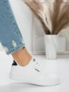 Sneakers Dama 51928-3 WHITE-BLACK | MEI