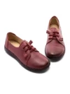 Pantofi Casual Dama din piele naturala D3366B WINE | ADVANCER