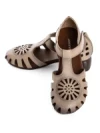 Pantofi Casual Dama din piele naturala 631 APRICOT | ADVANCER