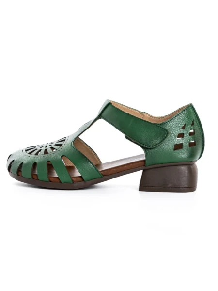 Pantofi Casual Dama din piele naturala 631 GREEN | ADVANCER