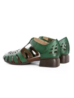 Pantofi Casual Dama din piele naturala 631 GREEN | ADVANCER