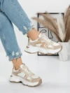 Sneakers Dama YBK05 BEIGE | SEVEN