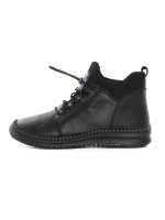 Ghete Dama din piele naturala 2061X Negru | Advancer » MeiMei.Ro