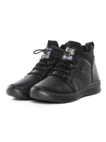Ghete Dama din piele naturala 2061X Negru | Advancer » MeiMei.Ro
