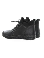 Ghete Dama din piele naturala 2061X Negru | Advancer » MeiMei.Ro