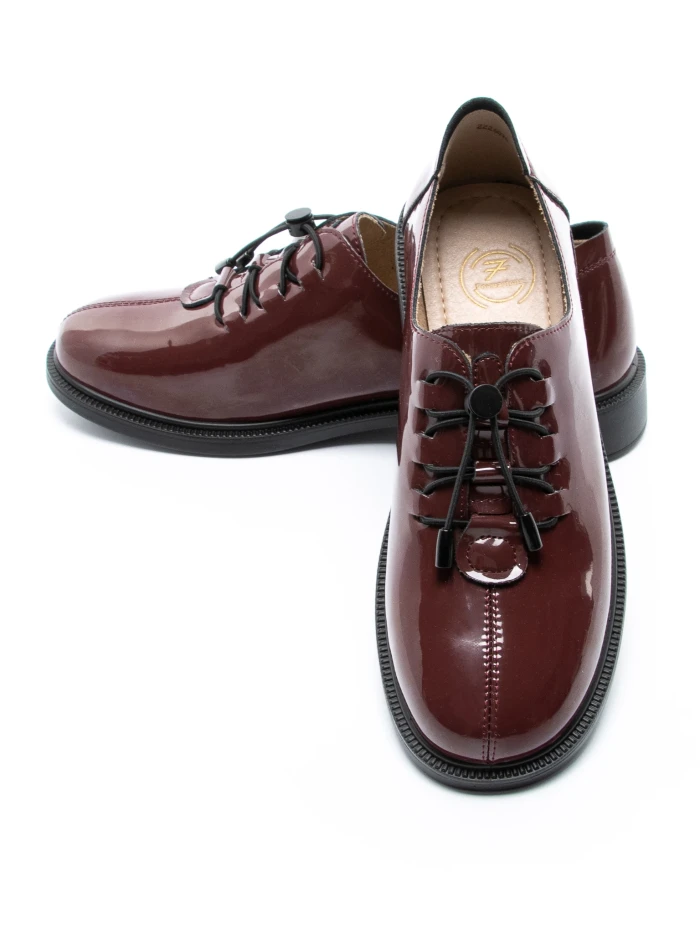 Pantofi Casual Dama 2226G16 Visiniu » MeiMei.Ro