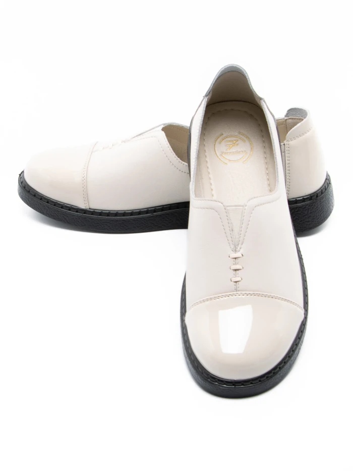 Pantofi Casual Dama 2255H12 Crem » MeiMei.Ro