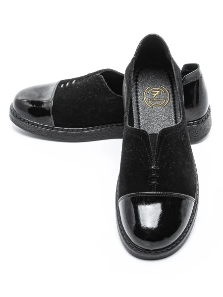 Pantofi Casual Dama 2255Q12 Negru » MeiMei.Ro