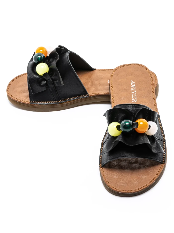 Papuci Dama 6209 Negru » MeiMei.Ro