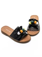 Papuci Dama 6209 Negru » MeiMei.Ro