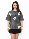 Tricou Dama T7272 GRI | KIKIRIKI