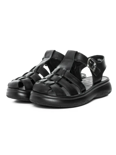 Sandale Dama din piele naturala 1957623 BLACK | FORMAZIONE