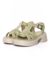 Sandale Dama din piele naturala TP1007-1 GREEN | FORMAZIONE