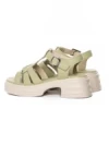 Sandale Dama din piele naturala TP1007-1 GREEN | FORMAZIONE
