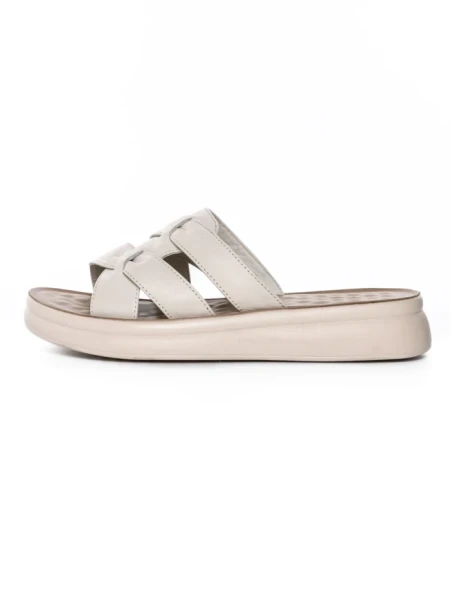 Papuci Dama din piele naturala 28-29 CREAM | FORMAZIONE