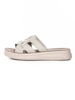 Papuci Dama din piele naturala 28-29 CREAM | FORMAZIONE