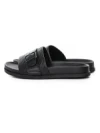 Papuci Barbati din piele naturala S11112 BLACK | ADVANCER