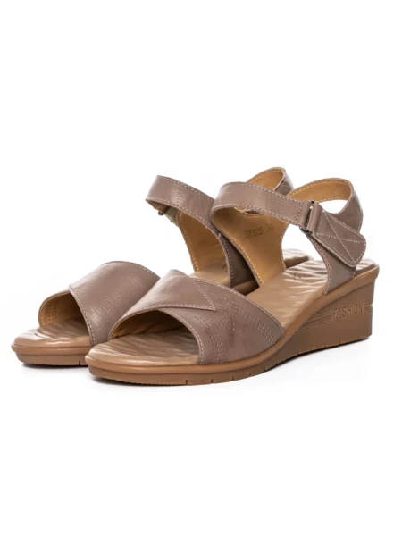 Sandale Dama din piele naturala 22002S GREY | FORMAZIONE