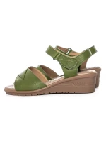 Sandale Dama din piele naturala 22002S GREEN | FORMAZIONE