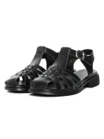 Sandale Dama din piele naturala 5250 BLACK | FORMAZIONE