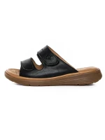 Papuci Dama din piele naturala 33173 BLACK | FORMAZIONE