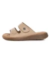 Papuci Dama din piele naturala 33173 APRICOT | FORMAZIONE