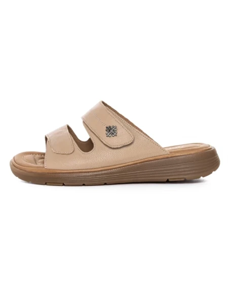 Papuci Dama din piele naturala 33173 APRICOT | FORMAZIONE