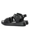 Sandale Dama din piele naturala 28-16 BLACK | FORMAZIONE