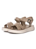 Sandale Dama din piele naturala 28-16 APRICOT | FORMAZIONE