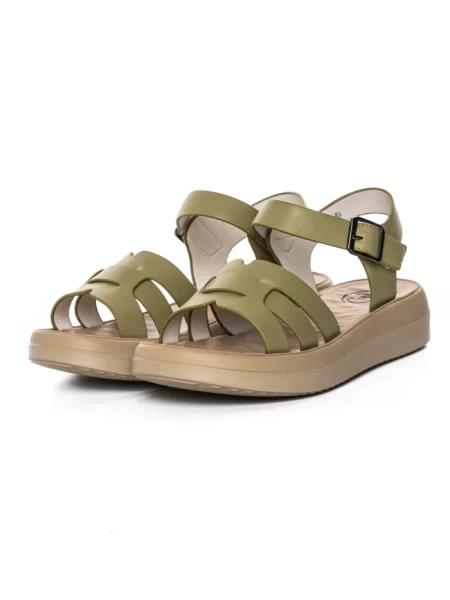 Sandale Dama din piele naturala 246615T GREEN | FORMAZIONE