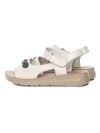 Sandale Dama din piele naturala 246613T CREAM | FORMAZIONE