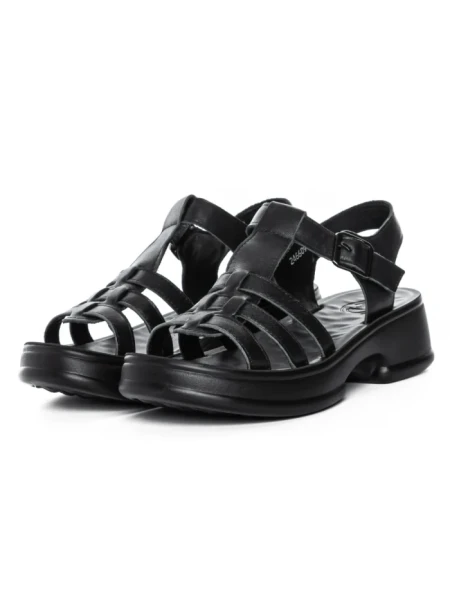 Sandale Dama din piele naturala 246609T BLACK | FORMAZIONE