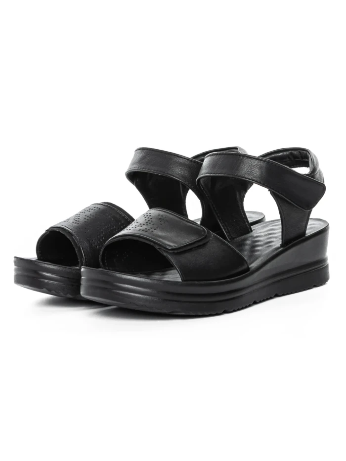 Sandale Dama din piele naturala 71-23 BLACK | FORMAZIONE