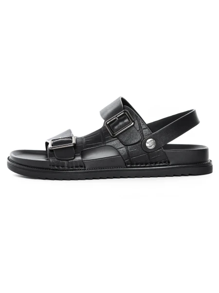 Sandale Barbati OB10555 Negru » MeiMei.Ro