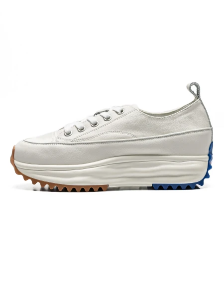 Pantofi Sport Dama din piele naturala 9529-2X Alb | Fra... » MeiMei.Ro