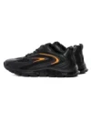 Pantofi Sport Barbati 9517 Negru-Portocaliu (M38) Mels
