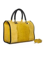 Genti Dama Din Piele Naturala GD34 YELLOW | FORSETI