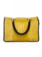 Genti Dama Din Piele Naturala GD34 YELLOW | FORSETI