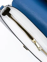 Genti Dama Din Piele Naturala GD37 WHITE-BLUE | FORSETI