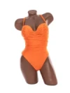 Costum de baie dama YM16 PORTOCALIU | MEINA